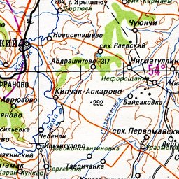 Карта киргиз мияков