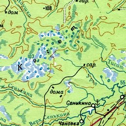 Карта парабели с улицами и номерами