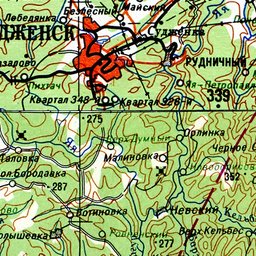 Карта мариинского района кемеровской области спутниковая