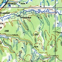 Новокиевский увал амурская область карта