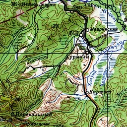 Карта комсомольского района хабаровского края